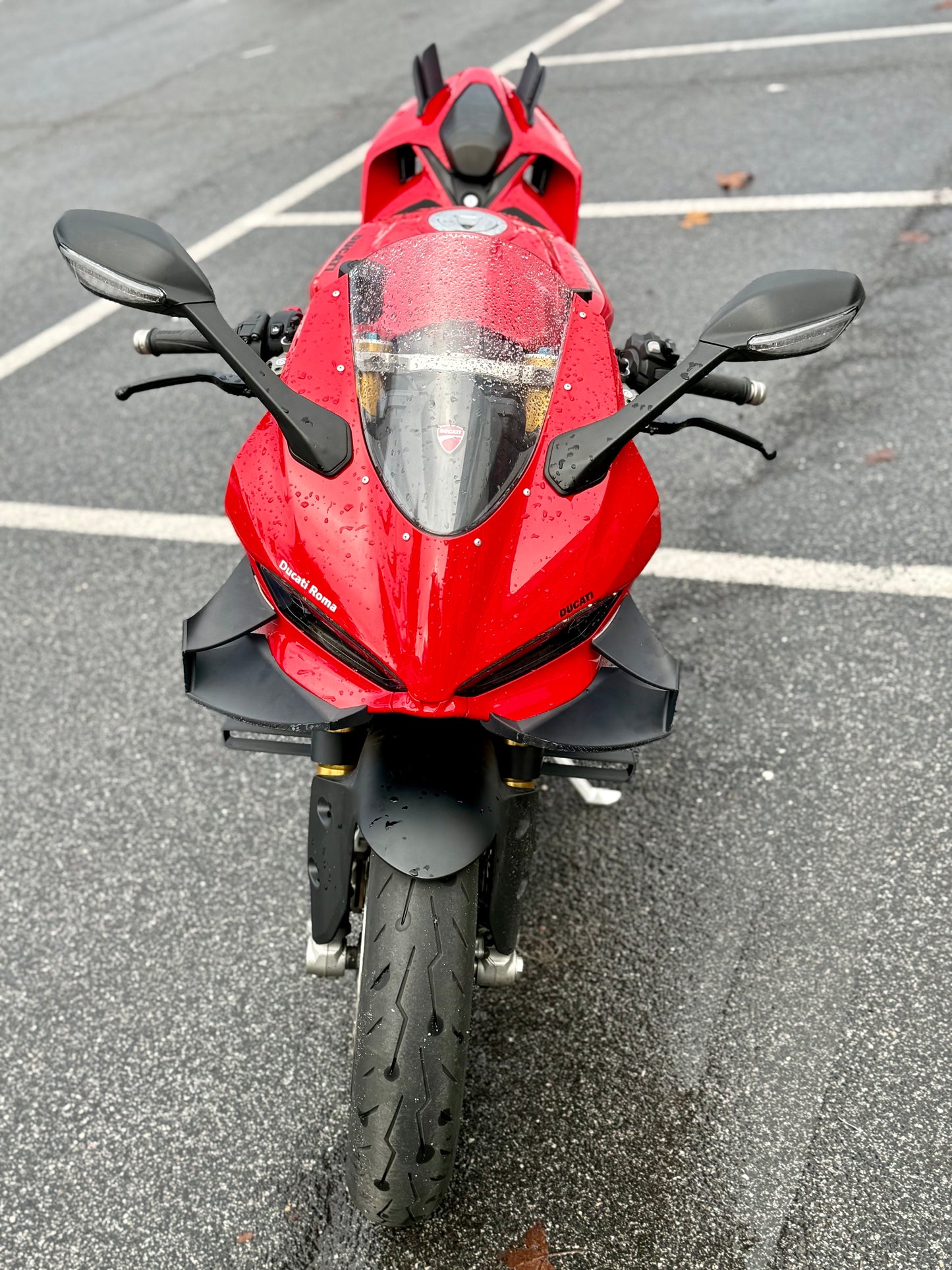 Racing Fork Wings Ducati V2/V4