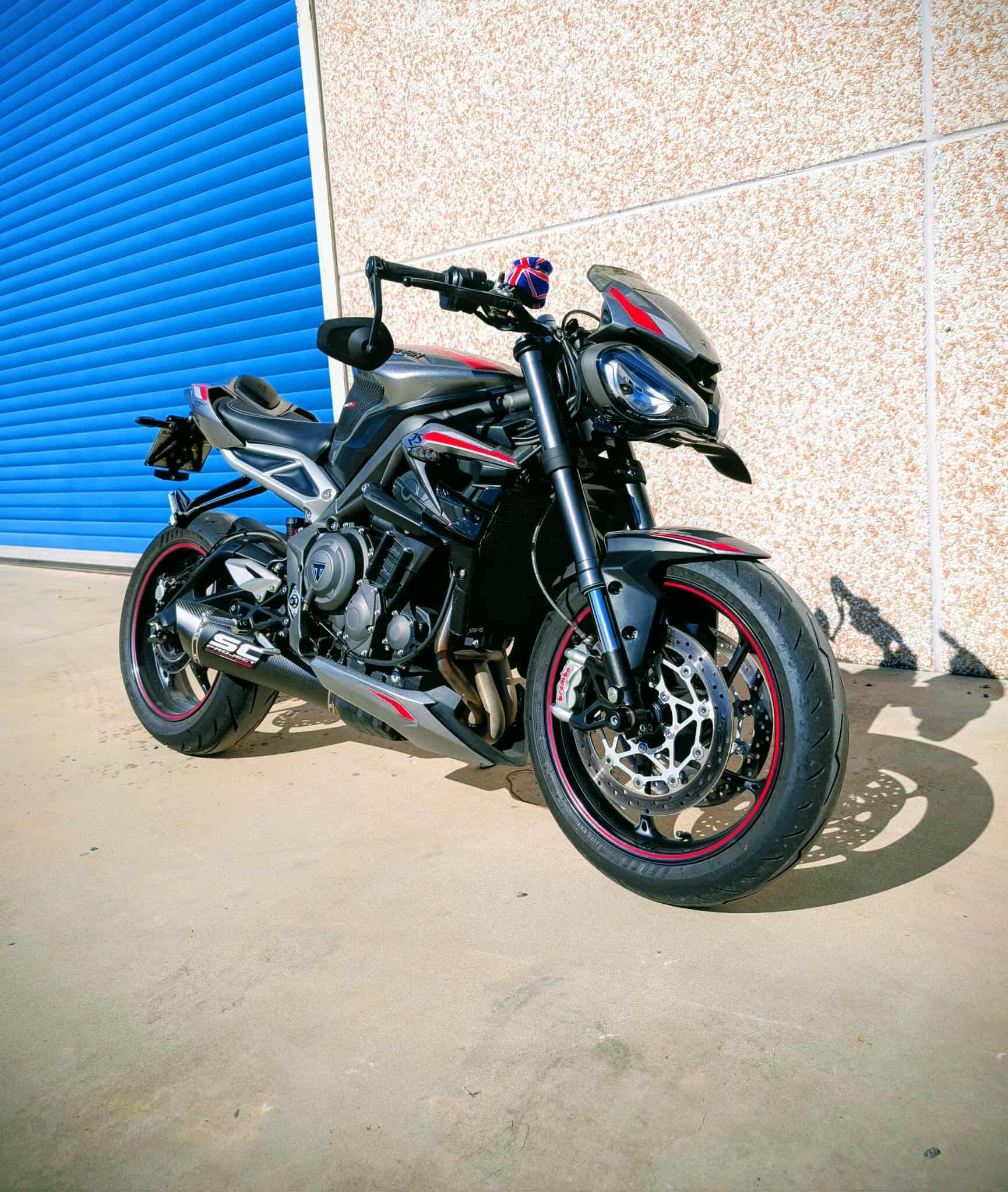 Racing Side Wings Street Triple 660 | MotoForge Side Wings – MOTOFORGE