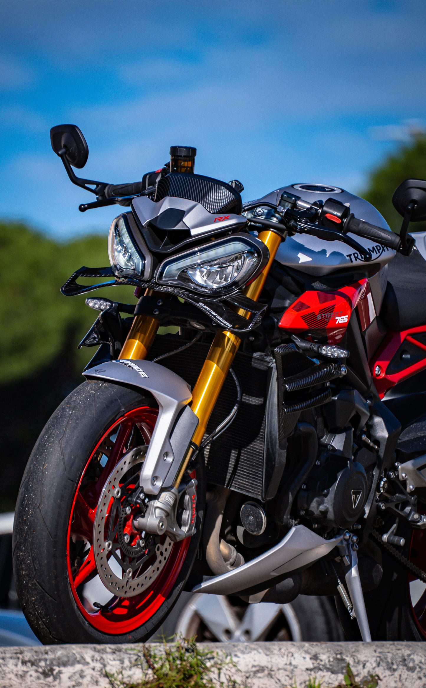 Racing Side Wings Street Triple 765 (2024– )