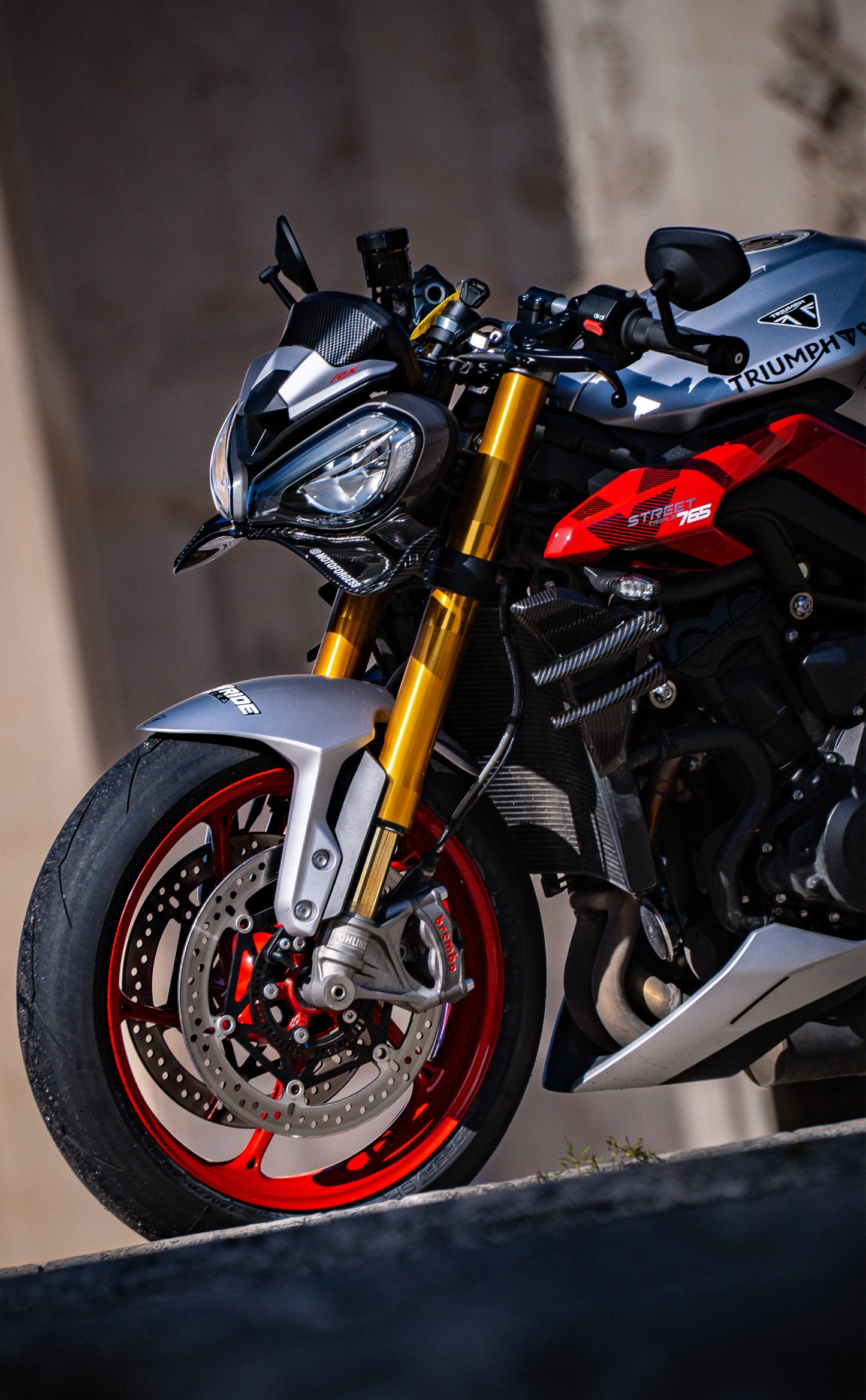 Racing Side Wings Street Triple 765 (2024– )