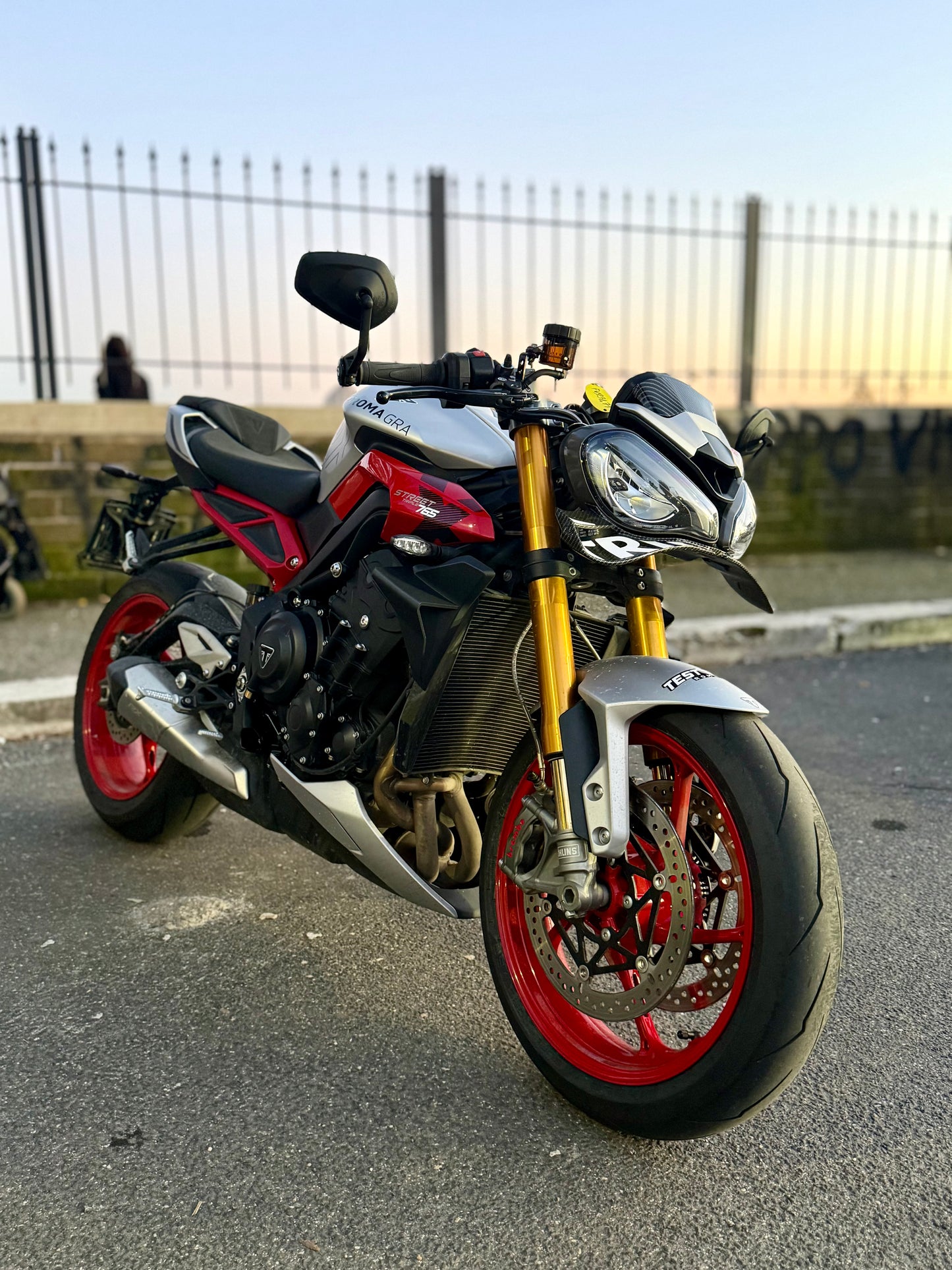 Racing Side Wings Street Triple 765 (2024– ) V2