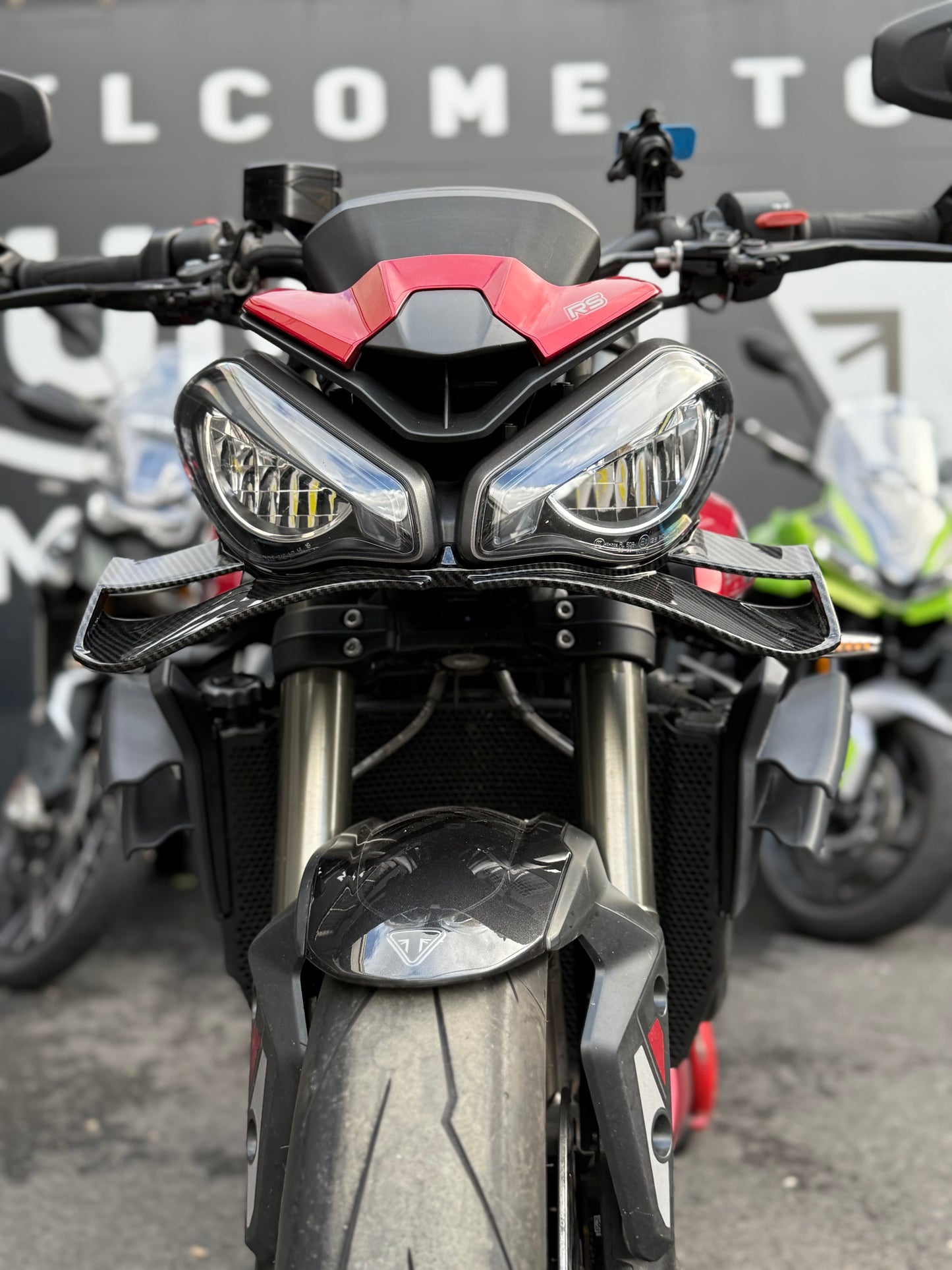Racing Side Wings Street Triple 765 (2024– )