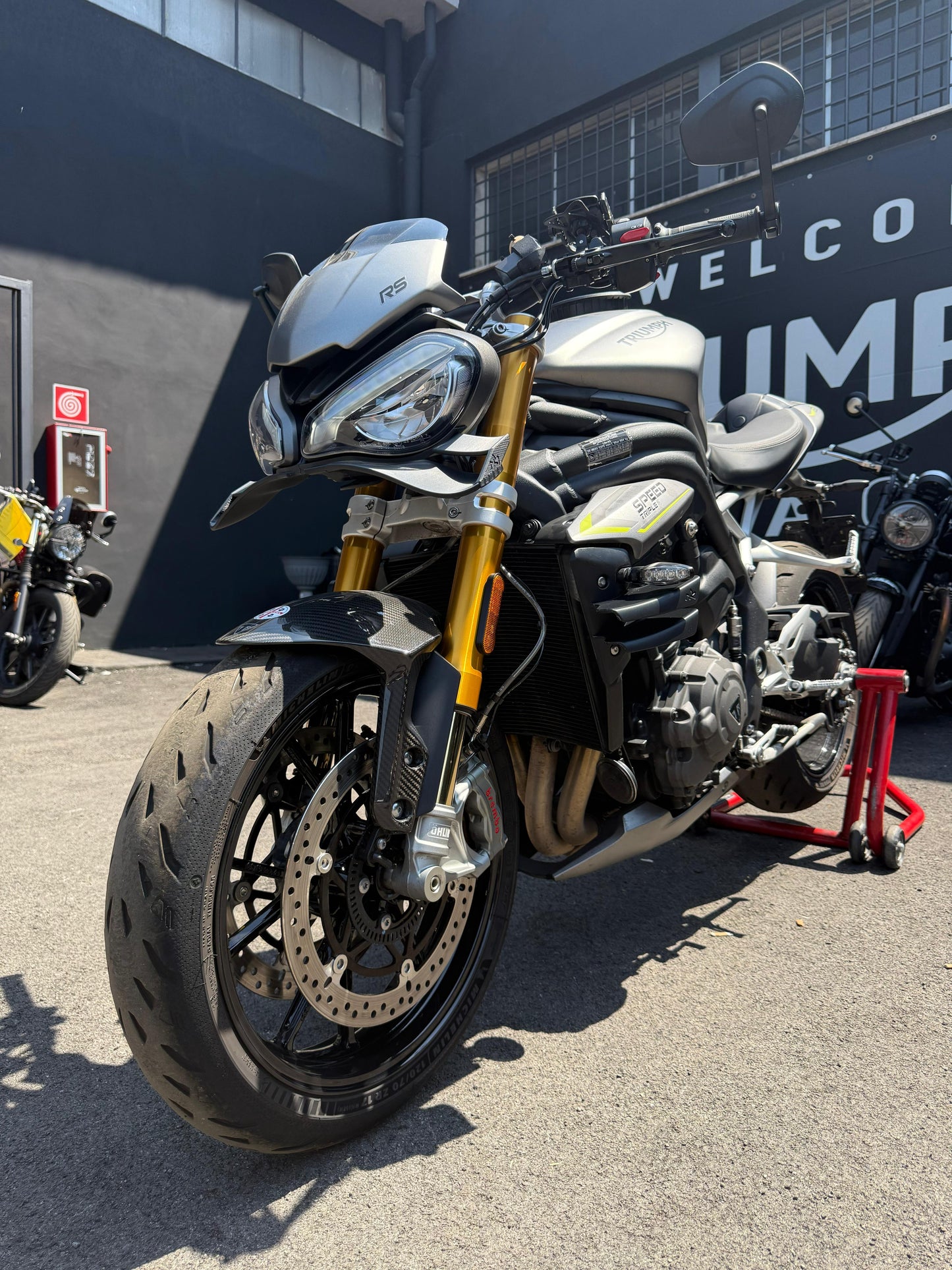 Racing Winglet Triumph Speed Triple 1200 RS