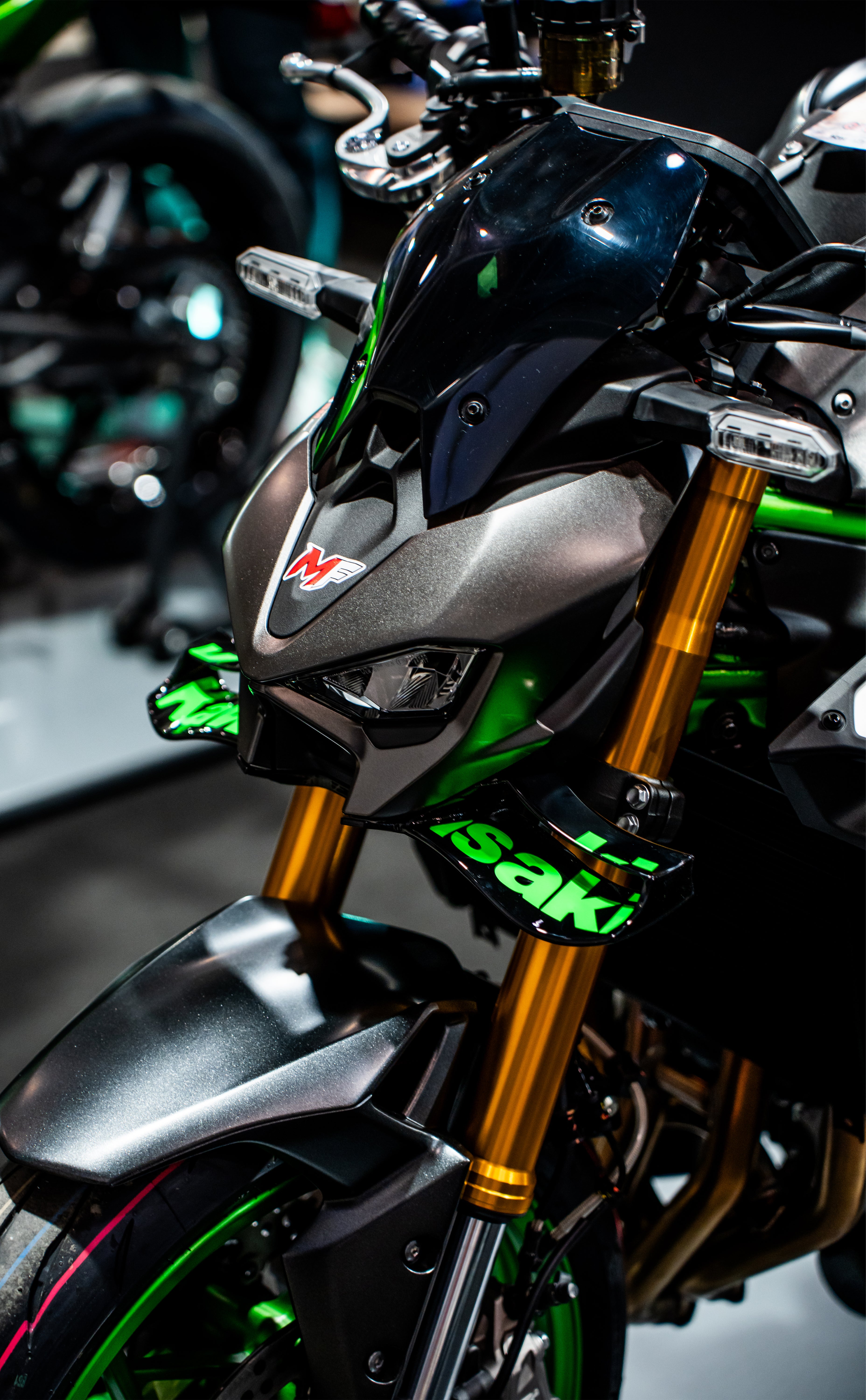 Racing Winglet Z900 (2025+) | Front Spoiler | MotoForge – MOTOFORGE