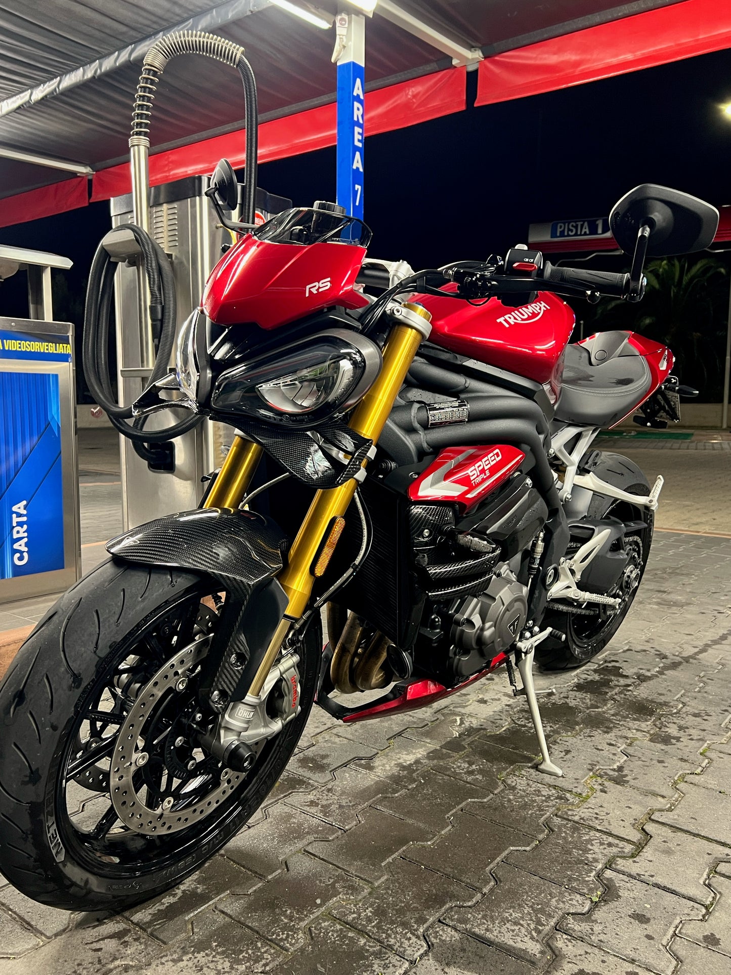 Racing Winglet Triumph Speed Triple 1200 RS