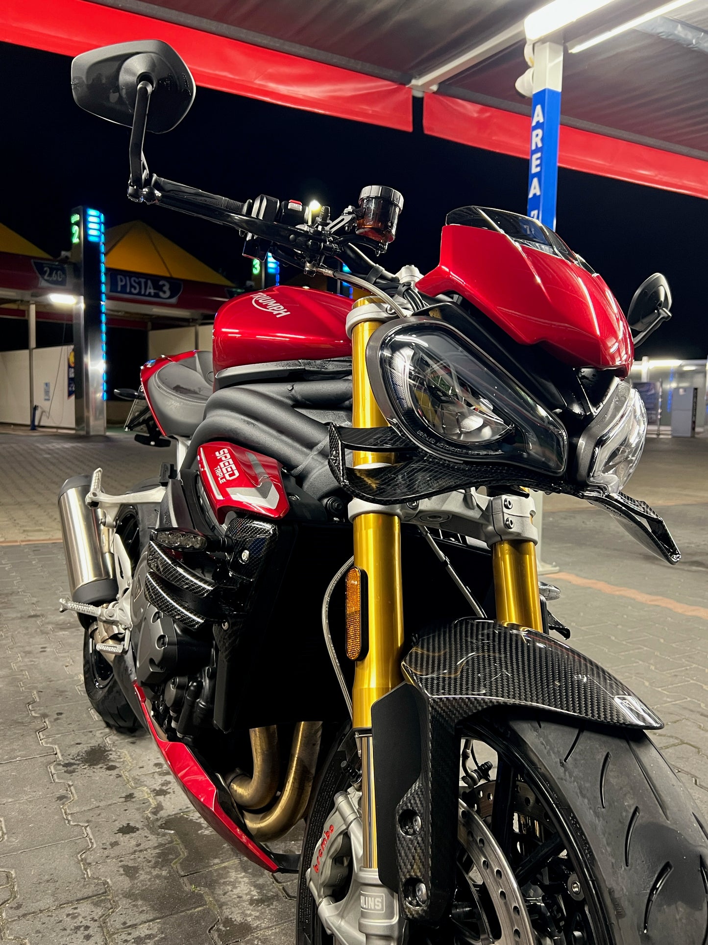 Racing Winglet Triumph Speed Triple 1200 RS